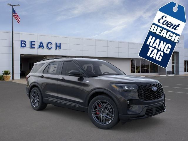 Agate Black Metallic 2026 Ford Explorer SUV / Crossover All-Wheel Drive Automatic