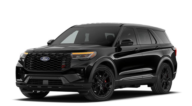Agate Black Metallic 2027 Ford Explorer SUV / Crossover All-Wheel Drive Automatic