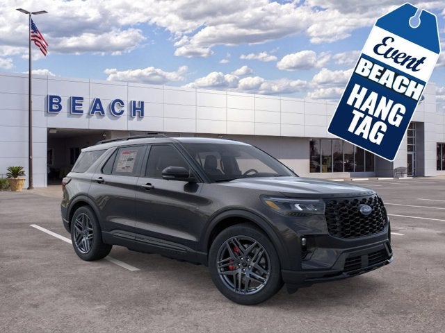 Black Metallic 2026 Ford Explorer SUV / Crossover All-Wheel Drive Automatic
