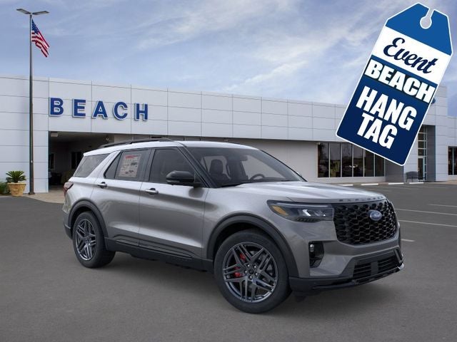 Carbonized Gray Metallic 2026 Ford Explorer SUV / Crossover All-Wheel Drive Automatic