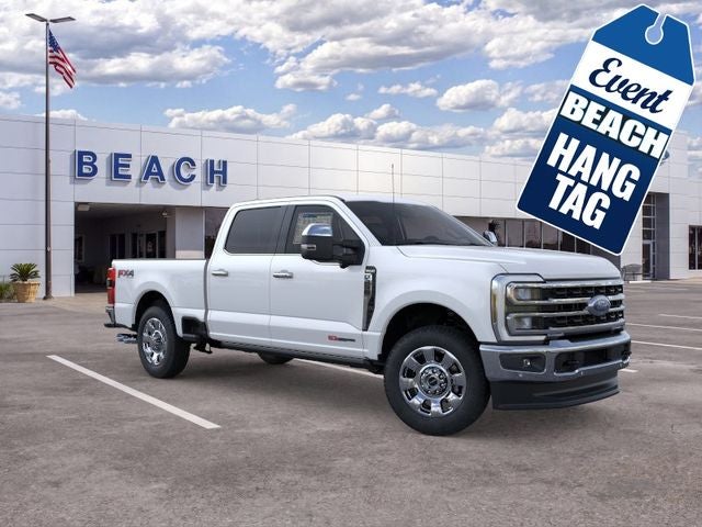 Star White Metallic Tri-Coat 2026 Ford F-250 Super Duty Pickup Truck Four-Wheel Drive Automatic