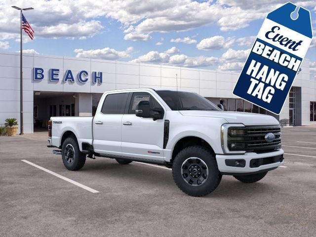 White Metallic 2026 Ford F-250 Super Duty Pickup Truck Four-Wheel Drive Automatic