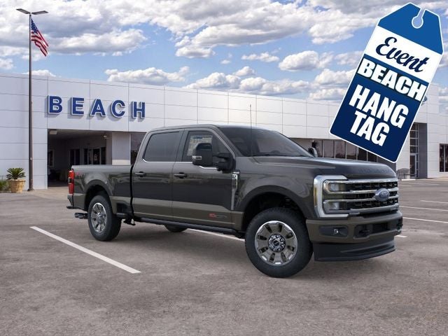 Agate Black Metallic 2026 Ford F-350SD KING RANCH Crew Cab Pickup Raleigh NC