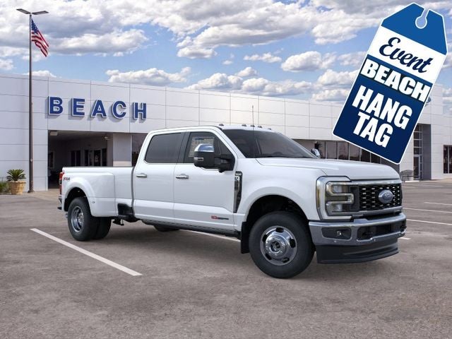Star White Metallic Tri-Coat 2026 Ford F-350 Super Duty Pickup Truck Four-Wheel Drive Automatic