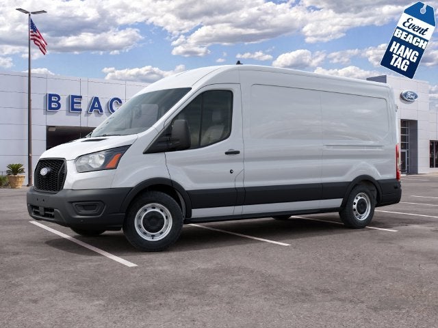 Oxford White 2027 Ford Transit Cargo Van Rear-Wheel Drive 