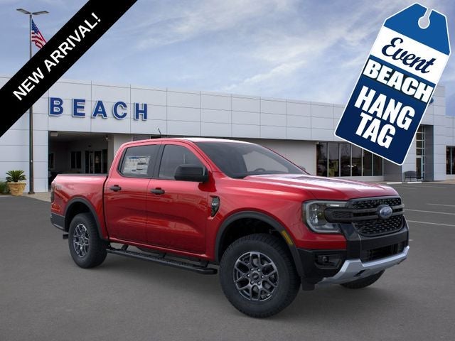 Ruby Red Metallic 2026 Ford Ranger Pickup Truck Four-Wheel Drive Automatic