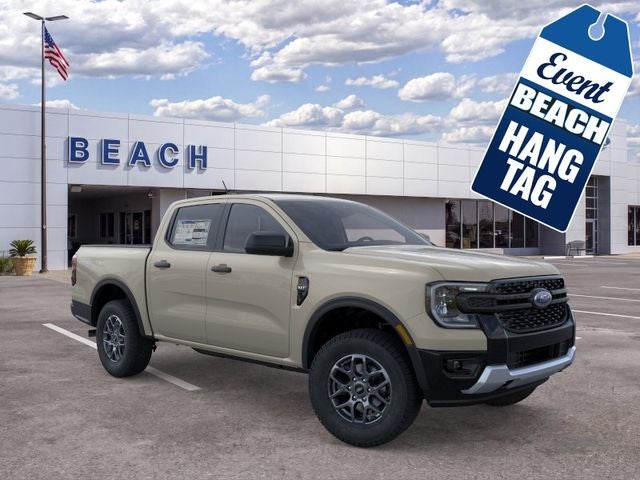 Desert Sand 2026 Ford Ranger Pickup Truck Four-Wheel Drive Automatic