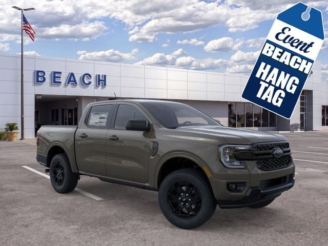 Gray 2026 Ford Ranger Pickup Truck Four-Wheel Drive Automatic