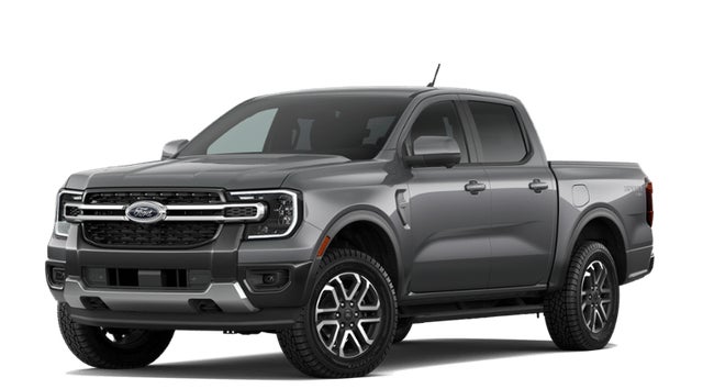 Gray Metallic 2026 Ford Ranger Pickup Truck Four-Wheel Drive Automatic