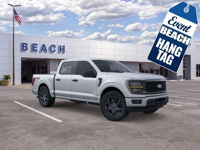 Iconic Silver Metallic 2026 Ford F-150 Pickup Truck Four-Wheel Drive Automatic