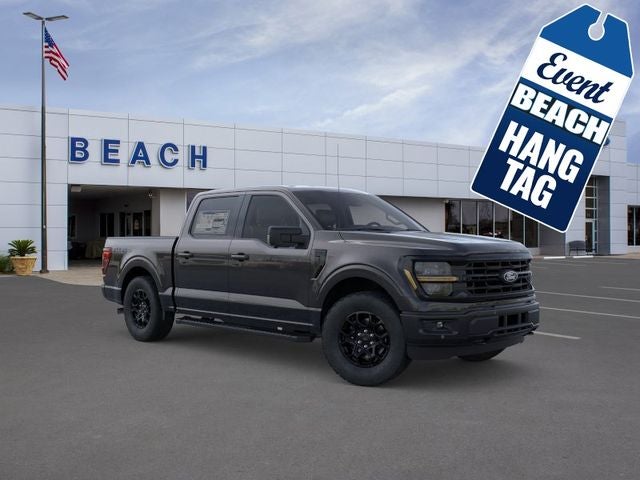 Agate Black Metallic 2026 Ford F-150 Pickup Truck Four-Wheel Drive Automatic