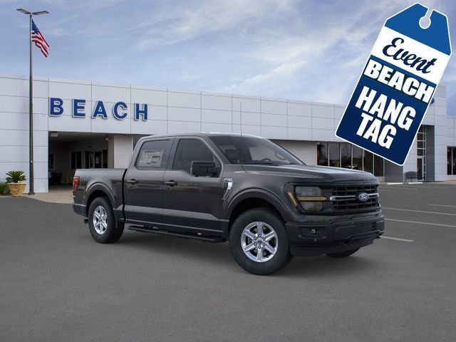 Agate Black Metallic 2026 Ford F-150 Pickup Truck Four-Wheel Drive Automatic