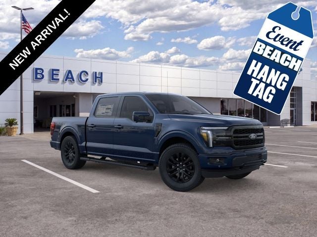 Blue Metallic 2026 Ford F-150 Pickup Truck Four-Wheel Drive Automatic
