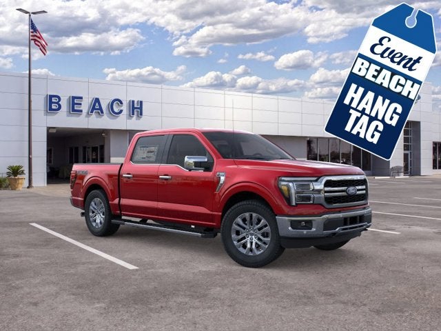 Ruby Red Metallic 2026 Ford F-150 Pickup Truck Four-Wheel Drive Automatic