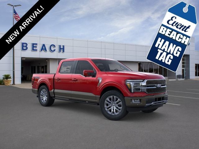 Ruby Red Metallic Tinted Clearcoat 2026 Ford F-150 Pickup Truck Four-Wheel Drive Automatic