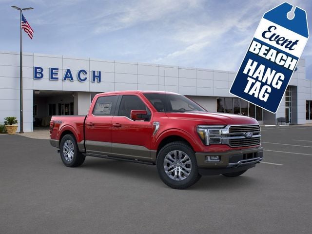 Ruby Red Metallic Tinted Clearcoat 2026 Ford F-150 Pickup Truck Four-Wheel Drive Automatic