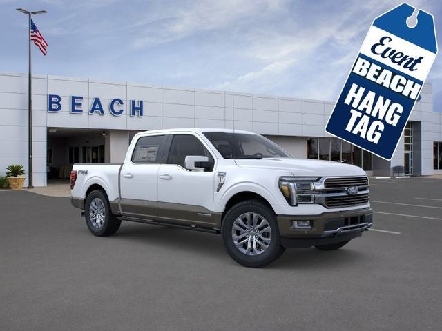 White Metallic 2026 Ford F-150 Pickup Truck Four-Wheel Drive Automatic