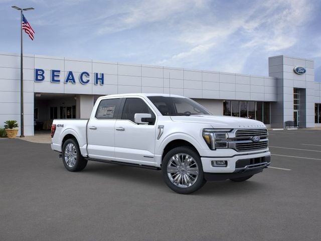 White Metallic 2026 Ford F-150 Pickup Truck Four-Wheel Drive Automatic