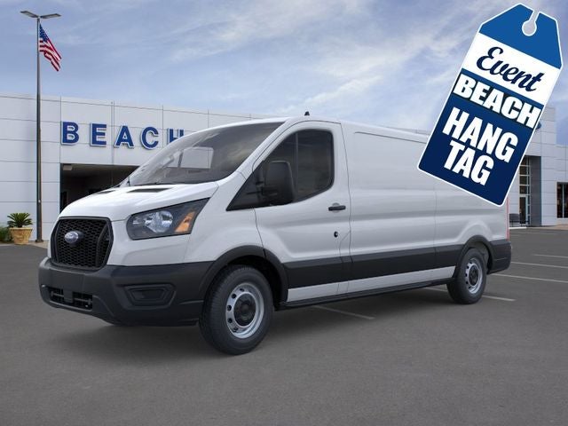 Oxford White 2025 Ford Transit Cargo Van Rear-Wheel Drive 