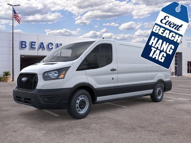 Oxford White 2025 Ford Transit Cargo Van Rear-Wheel Drive 