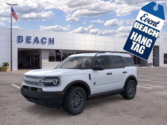 White Metallic 2026 Ford Bronco Sport SUV / Crossover All-Wheel Drive 8-Speed Automatic