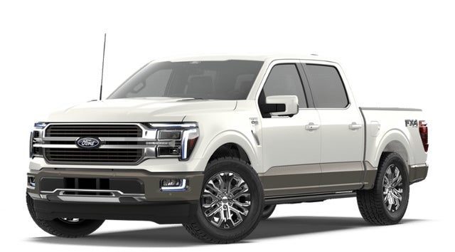 Star White Metallic Tri-Coat 2026 Ford F-150 King Ranch SuperCrew 4WD Pickup Truck Four-Wheel Drive Automatic
