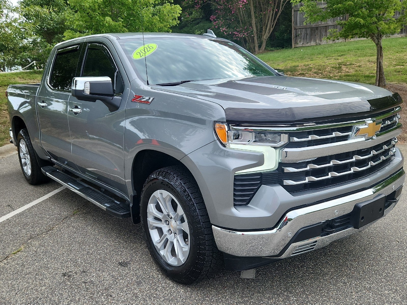 Sterling Gray Metallic 2026 Chevrolet Silverado 1500 Pickup Truck Four-Wheel Drive Automatic