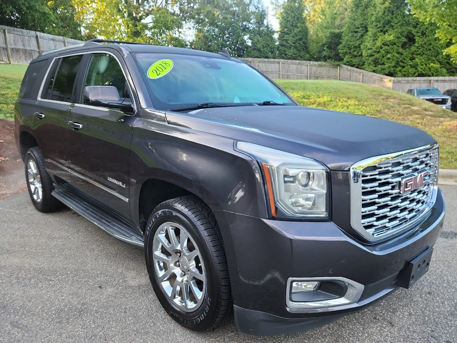 Gray (Iridium Metallic) 2018 GMC Yukon SUV / Crossover Four-Wheel Drive Automatic