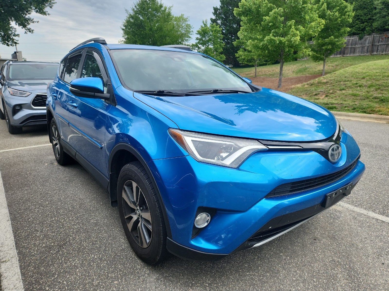 Teal (Galactic Aqua Mica) 2017 Toyota RAV4 SUV / Crossover All-Wheel Drive Automatic