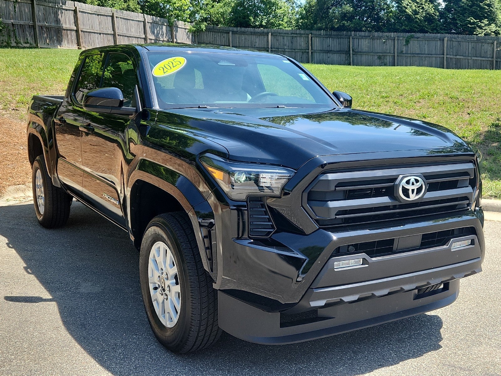 Black 2025 Toyota Tacoma Pickup Truck Four-Wheel Drive Automatic