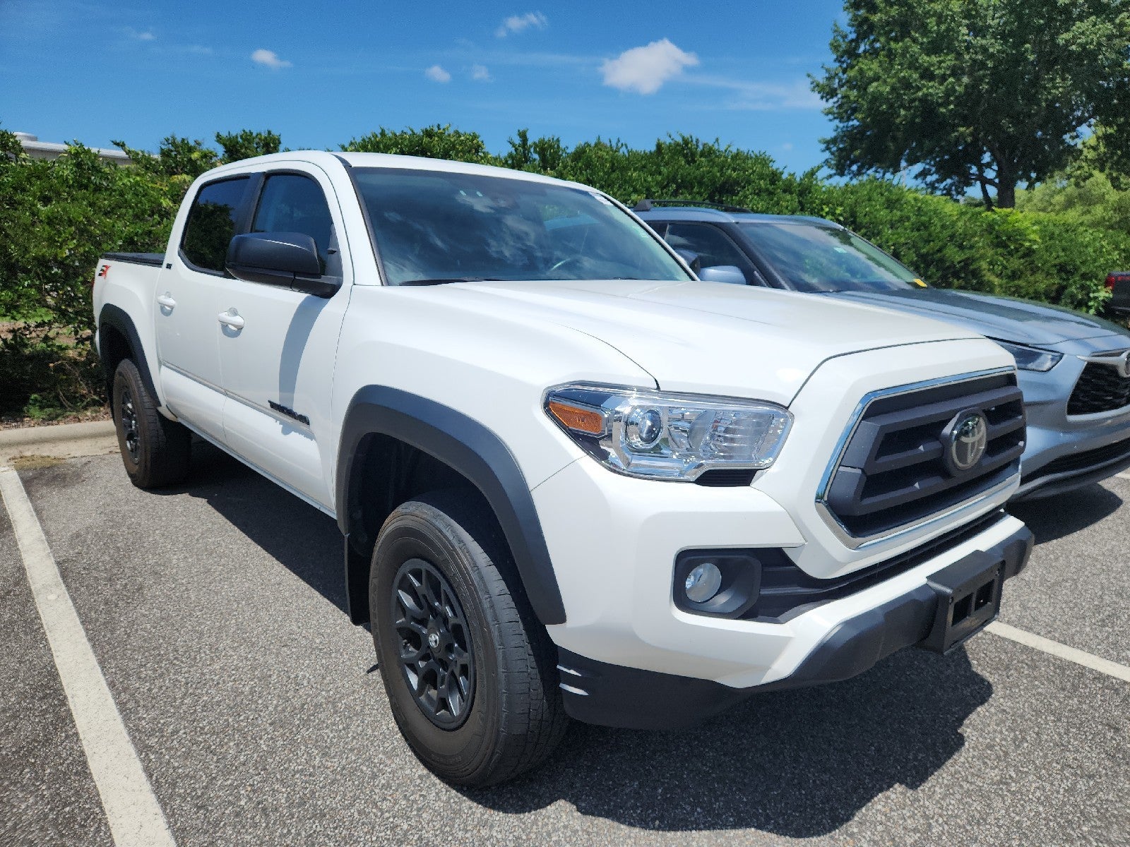 Ice Cap 2023 Toyota Tacoma Pickup Truck Four-Wheel Drive Automatic