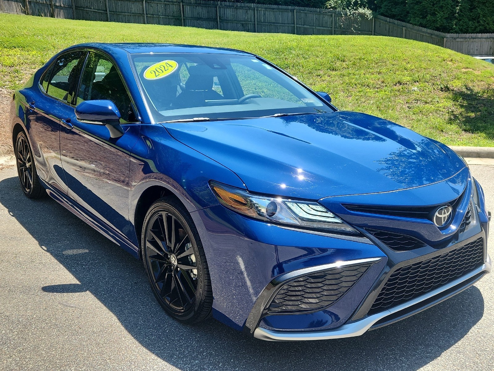 Reservoir Blue 2024 Toyota Camry Sedan Front-Wheel Drive Automatic