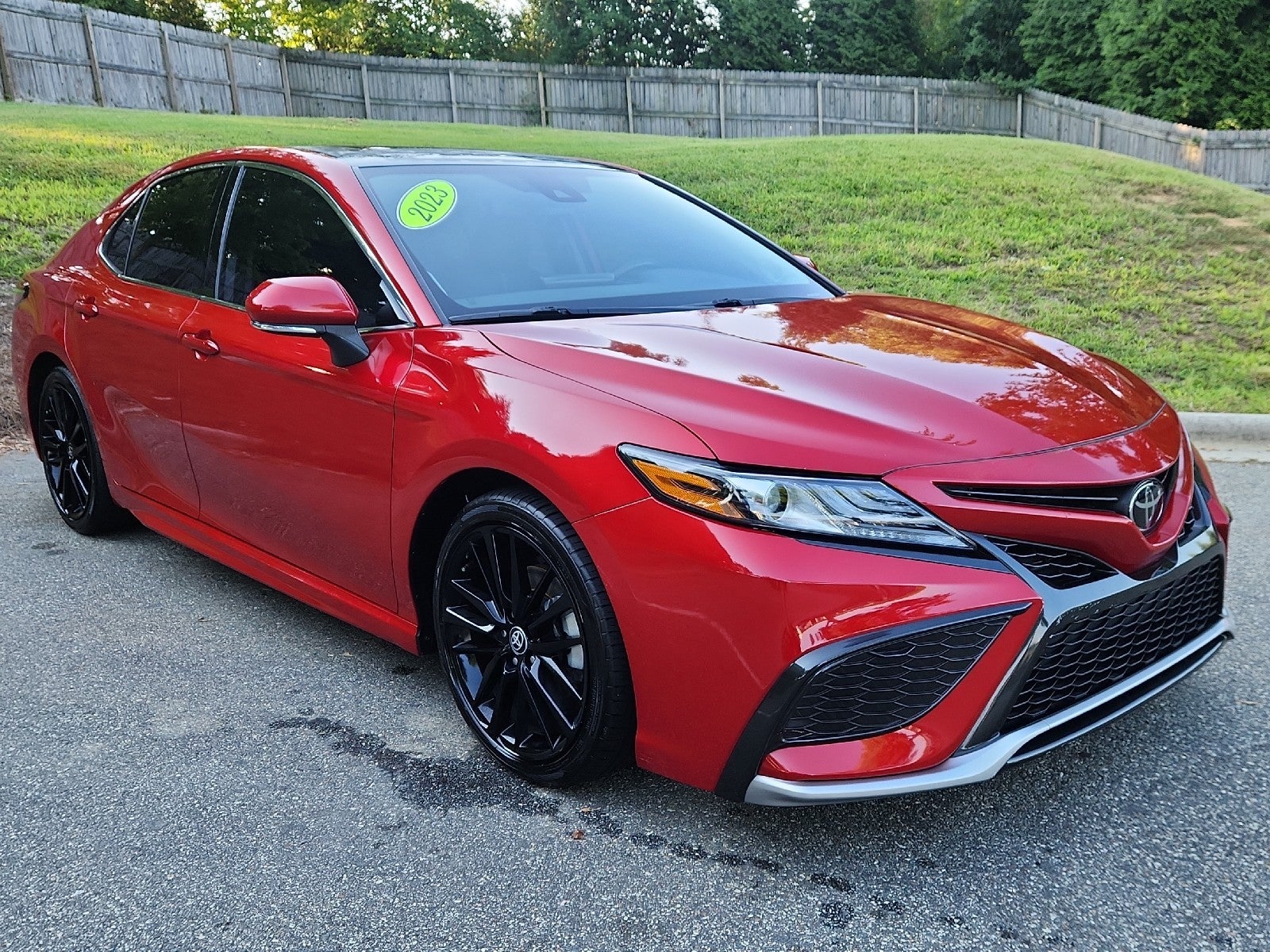 Supersonic Red 2023 Toyota Camry Sedan Front-Wheel Drive Automatic