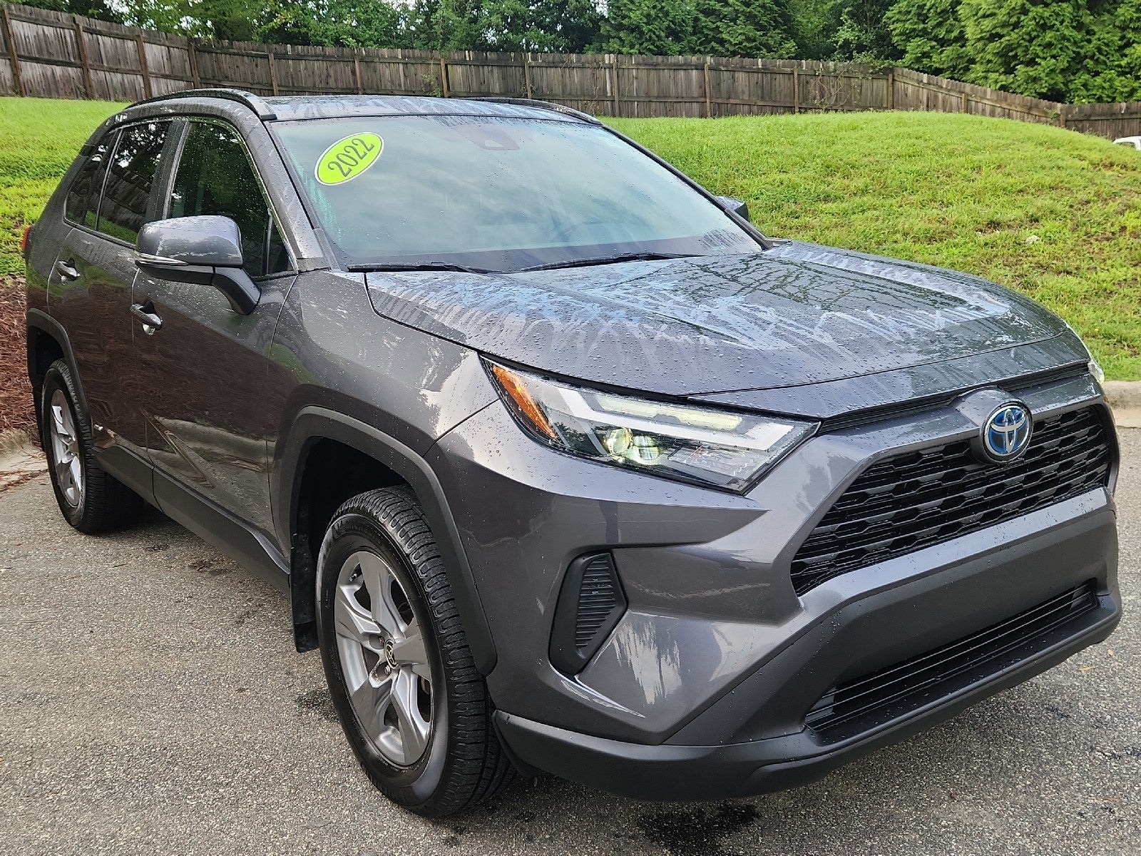 Magnetic Gray Metallic 2022 Toyota RAV4 Hybrid SUV / Crossover All-Wheel Drive Automatic