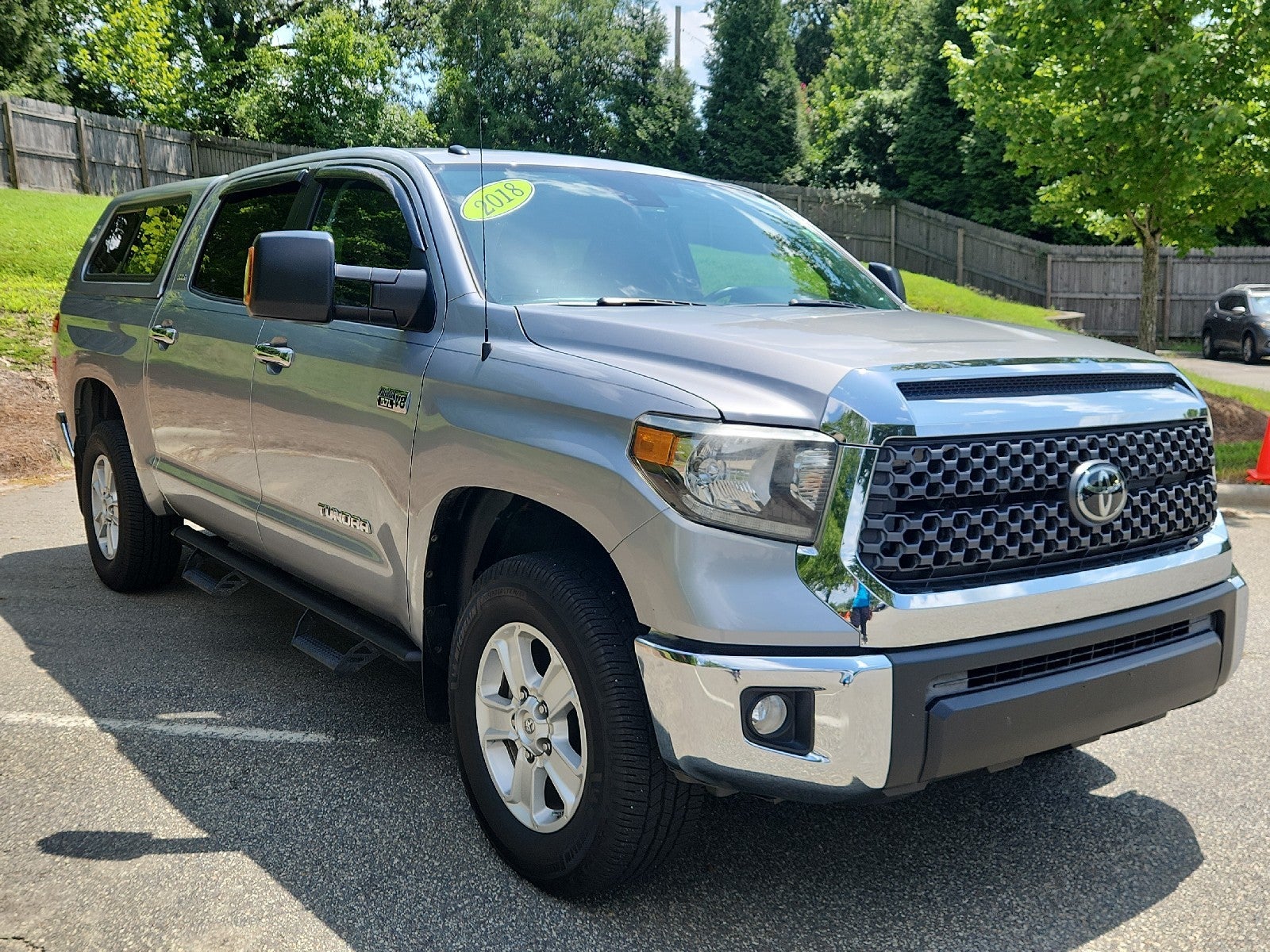 Midnight Black Metallic 2018 Toyota Tundra Pickup Truck Four-Wheel Drive Automatic