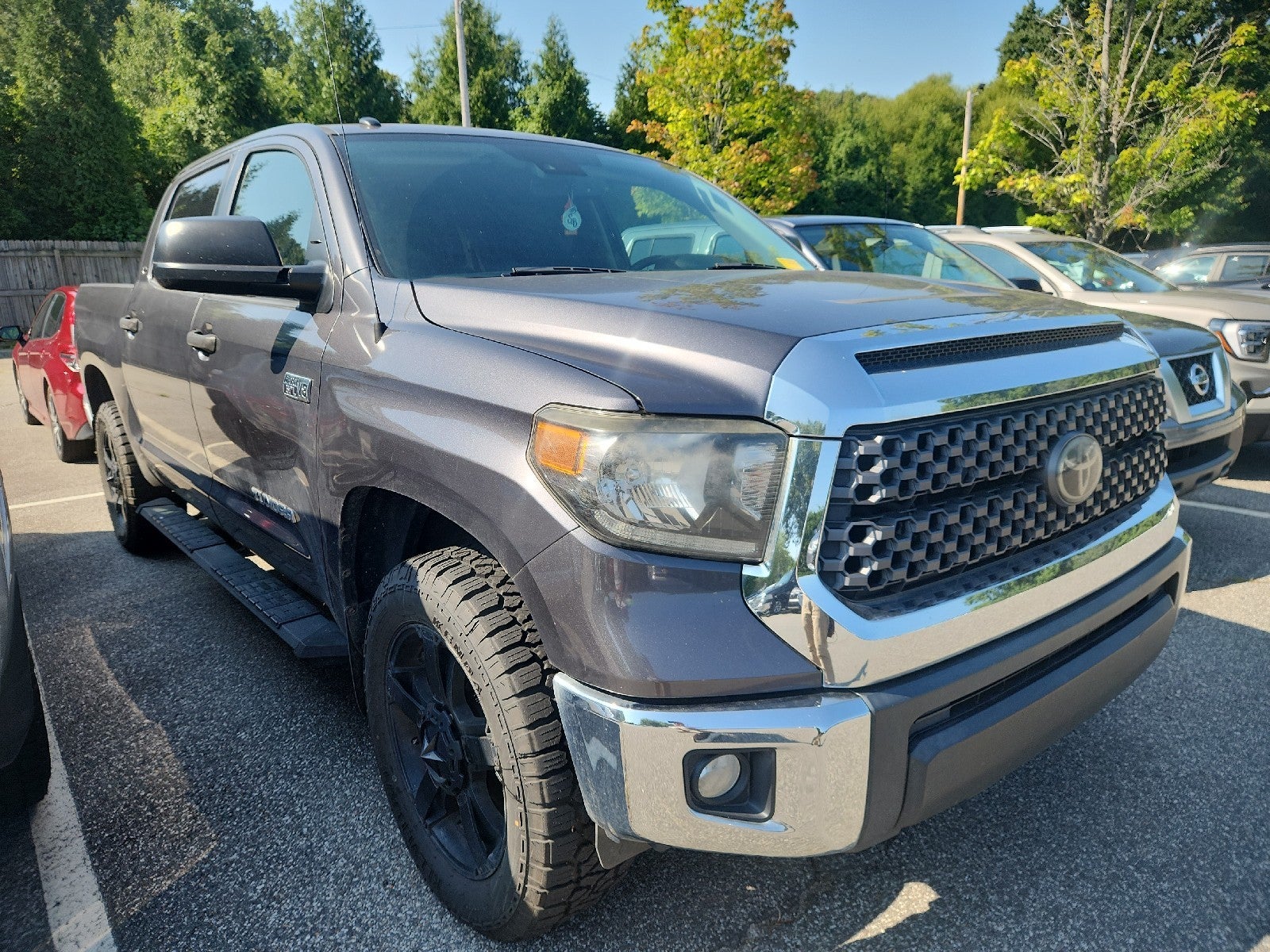 Magnetic Gray Metallic 2018 Toyota Tundra Pickup Truck Four-Wheel Drive Automatic