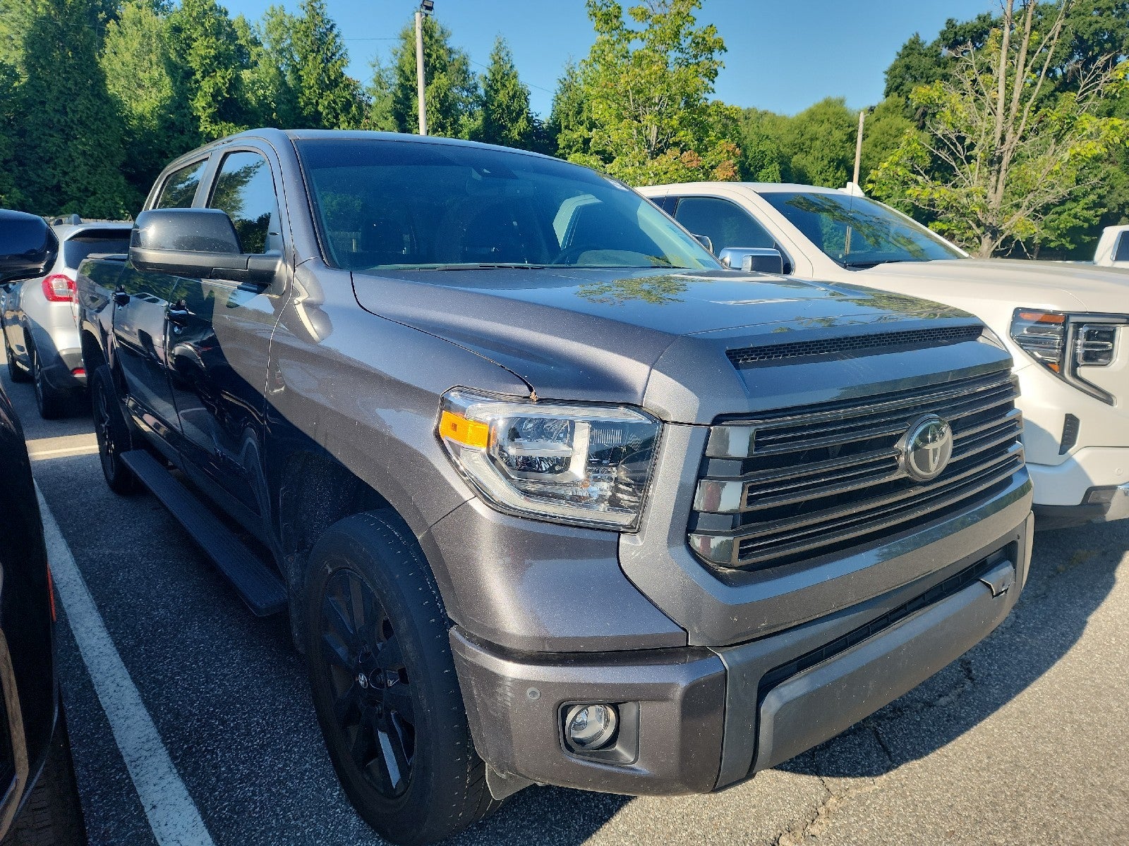 Magnetic Gray Metallic 2021 Toyota Tundra Pickup Truck Four-Wheel Drive Automatic