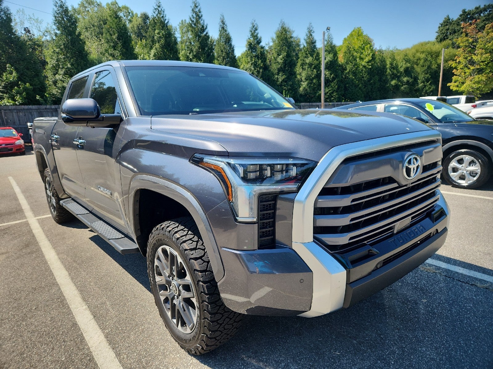 Magnetic Gray Metallic 2024 Toyota Tundra Pickup Truck Four-Wheel Drive Automatic