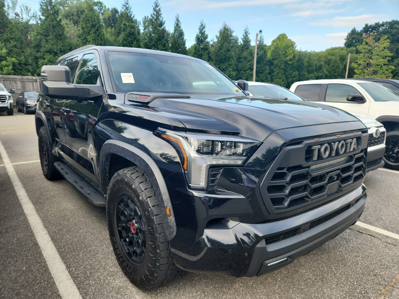 Midnight Black Metallic 2023 Toyota Sequoia SUV / Crossover Four-Wheel Drive Automatic