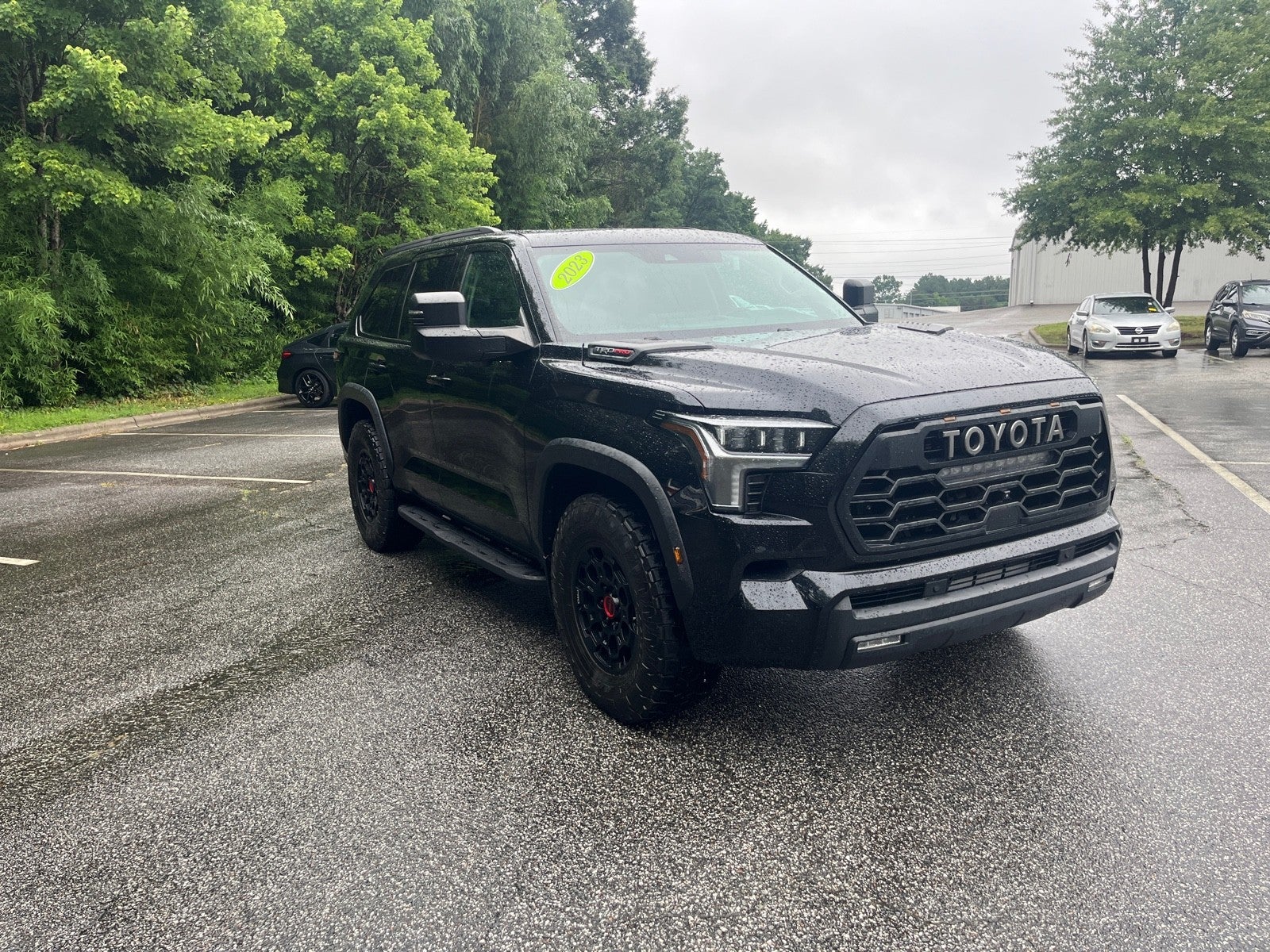 Midnight Black Metallic 2023 Toyota Sequoia SUV / Crossover Four-Wheel Drive Automatic
