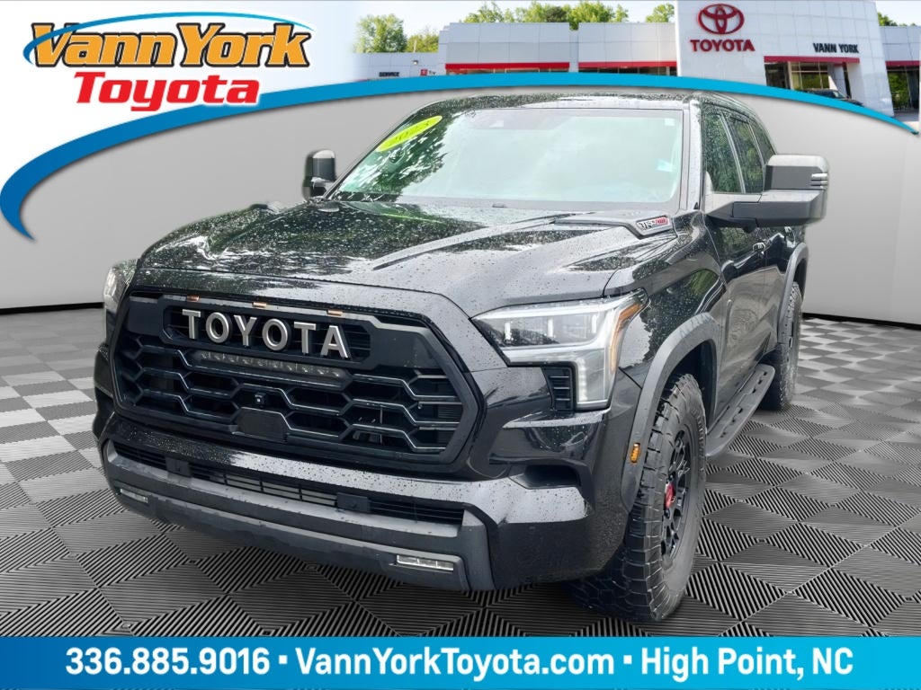 Midnight Black Metallic 2023 Toyota Sequoia SUV / Crossover Four-Wheel Drive Automatic