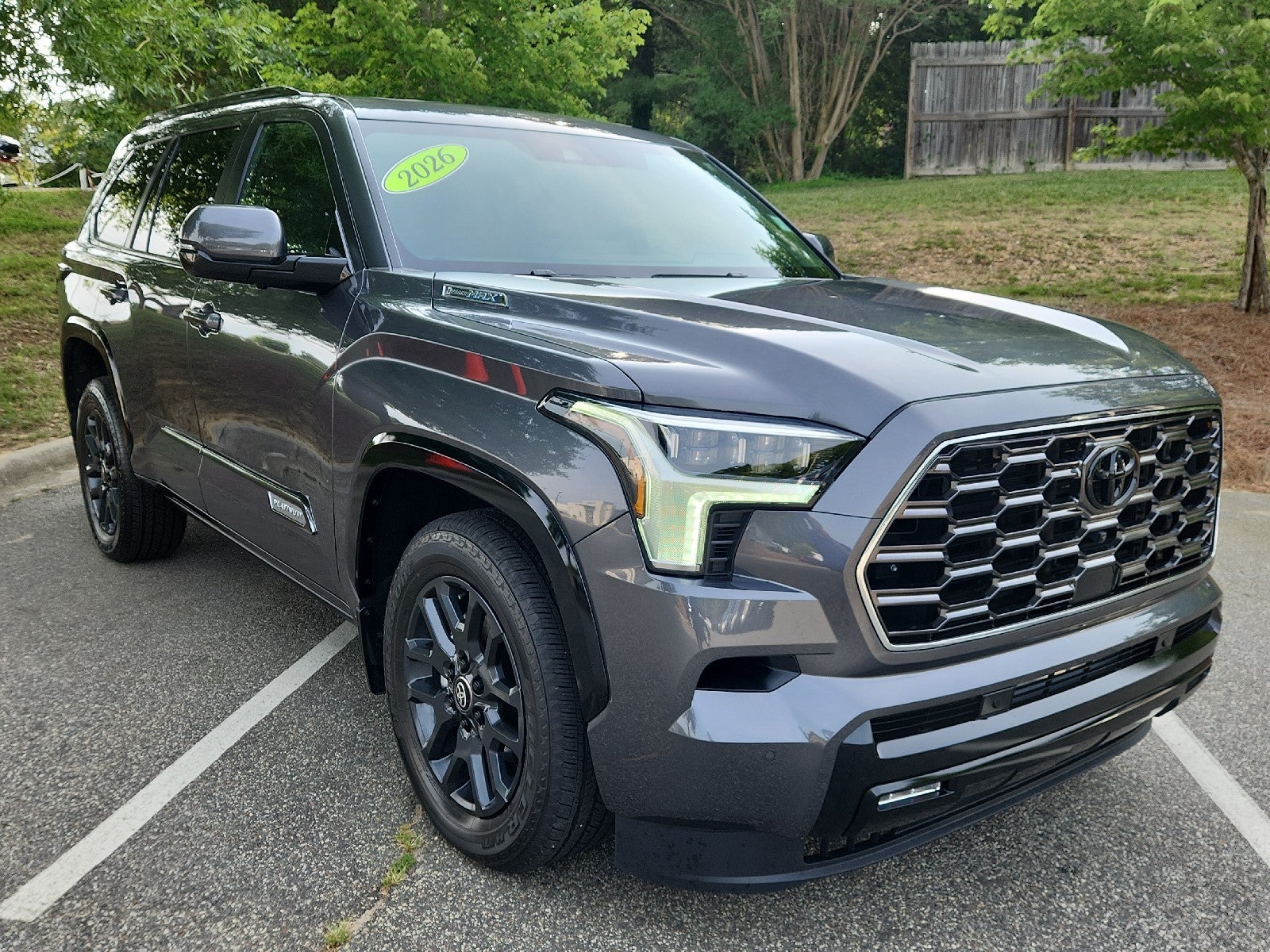 Magnetic Gray Metallic 2026 Toyota Sequoia SUV / Crossover Four-Wheel Drive Automatic