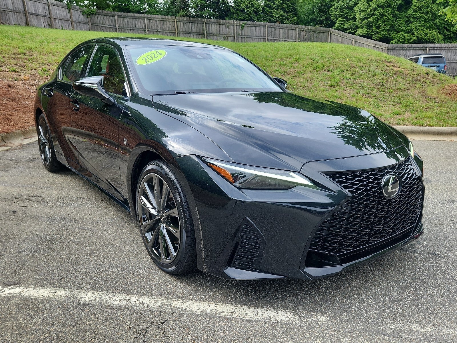 Black (Caviar) 2024 Lexus IS 350 F Sport AWD Sedan All-Wheel Drive Automatic
