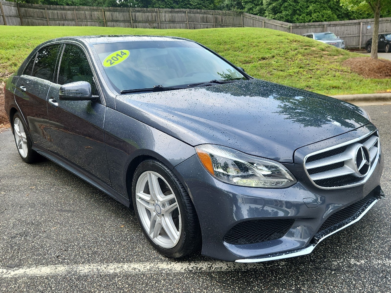 Iridium Silver Metallic 2014 Mercedes-Benz E-Class Sedan Rear-Wheel Drive Automatic
