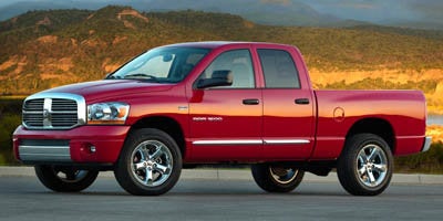 Brilliant Black Crystal Pearlcoat 2006 Dodge RAM 1500 Pickup Truck Four-Wheel Drive 5-Speed Automatic