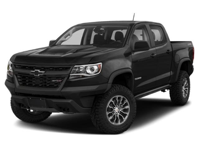 Gray (Satin Steel Metallic) 2019 Chevrolet Colorado Pickup Truck Four-Wheel Drive 8-Speed Automatic