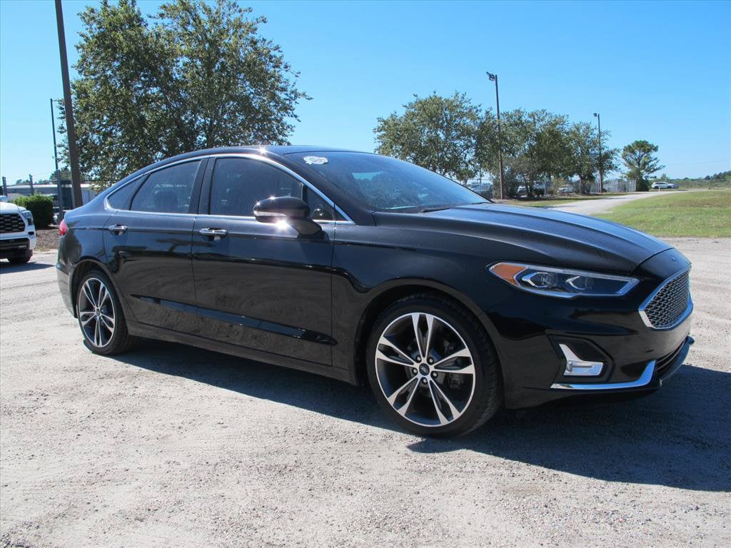 Agate Black Metallic 2020 Ford Fusion Sedan Front-Wheel Drive 6-Speed Automatic