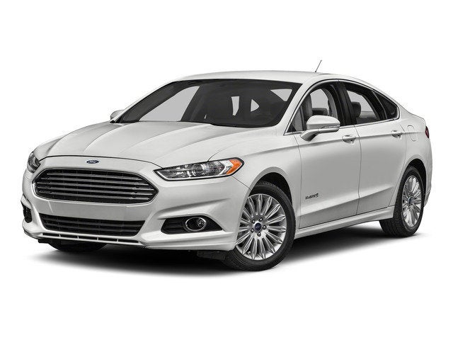 White Platinum Clearcoat Metallic 2016 Ford Fusion Hybrid Sedan Front-Wheel Drive Continuously Variable Transmission