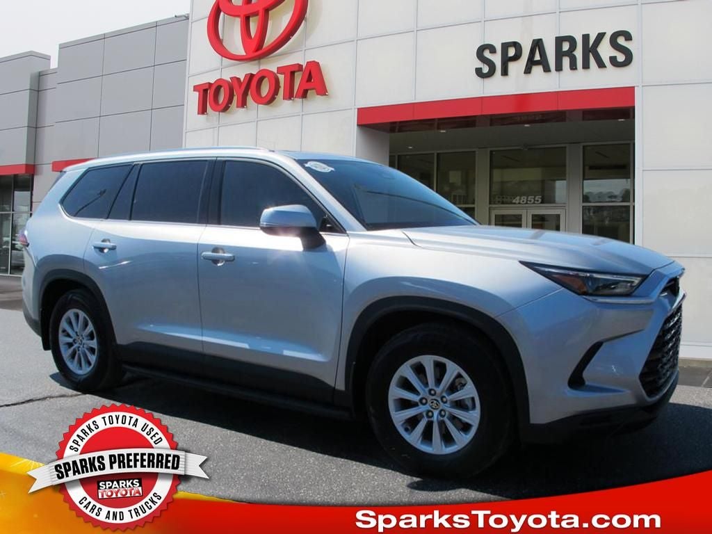 Celestial Silver Metallic 2025 Toyota Grand Highlander Hybrid SUV / Crossover Front-Wheel Drive Continuously Variable Transmission