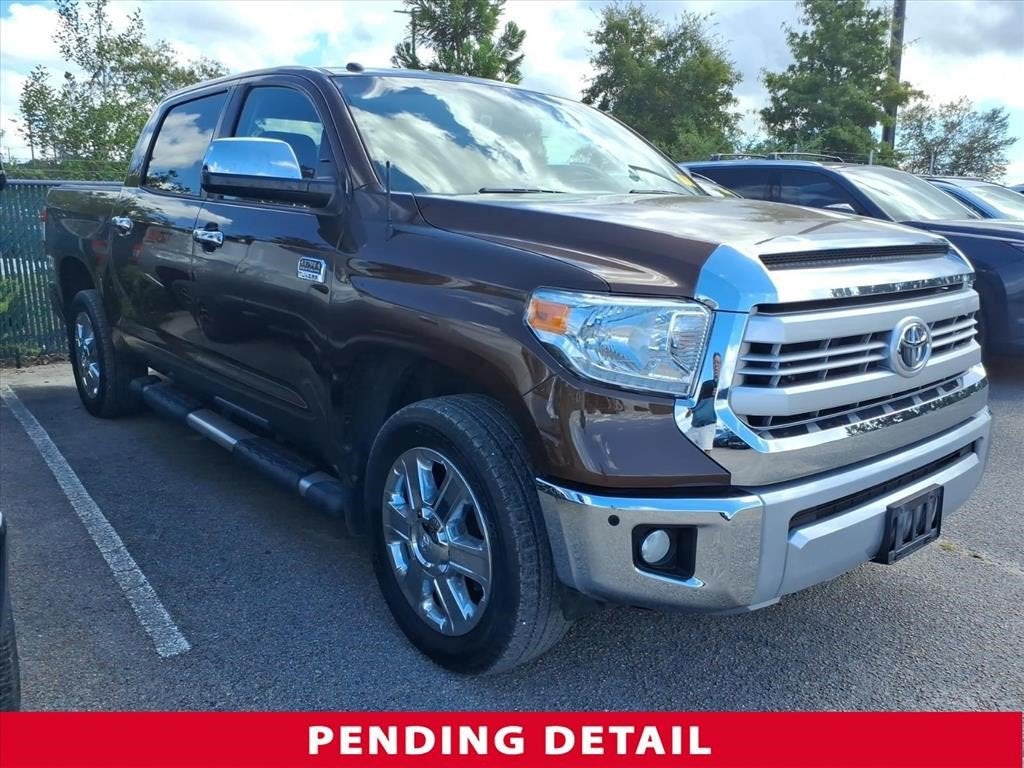 Sunset Bronze 2014 Toyota Tundra Pickup Truck Four-Wheel Drive 6-Speed Automatic Overdrive